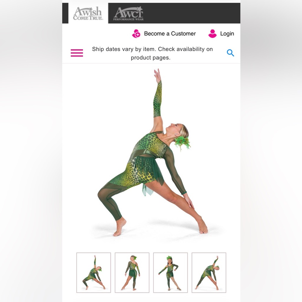 A wish come True Head of a Snake dance costume